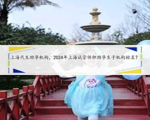 上海代生助孕机构，2024年上海试管供卵助孕生子机构排名？