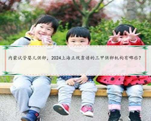 内蒙试管婴儿供卵，2024上海正规靠谱的三甲供卵机构有哪些？